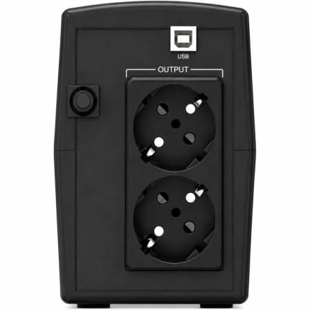 UPS (SAI) Phasak Sirius 800 VA 480W 2 Tomadas Schuko USB-C USB-A AVR Formato Torre - Imagem 4
