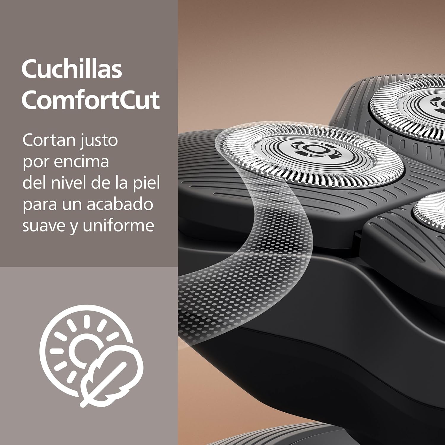 Máquina de Barbear para Cabeça Philips Head Shaver Pro Series 5000 Cabeçal 360° Recarregável - Imagem 4