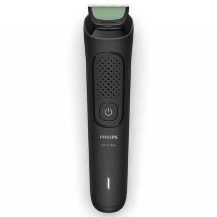 Aparador Multifunções Philips Series 3000 MG3935/15 7-em-1 Autonomia 70 min Lâminas Autoafiáveis USB Preto - Imagem 2