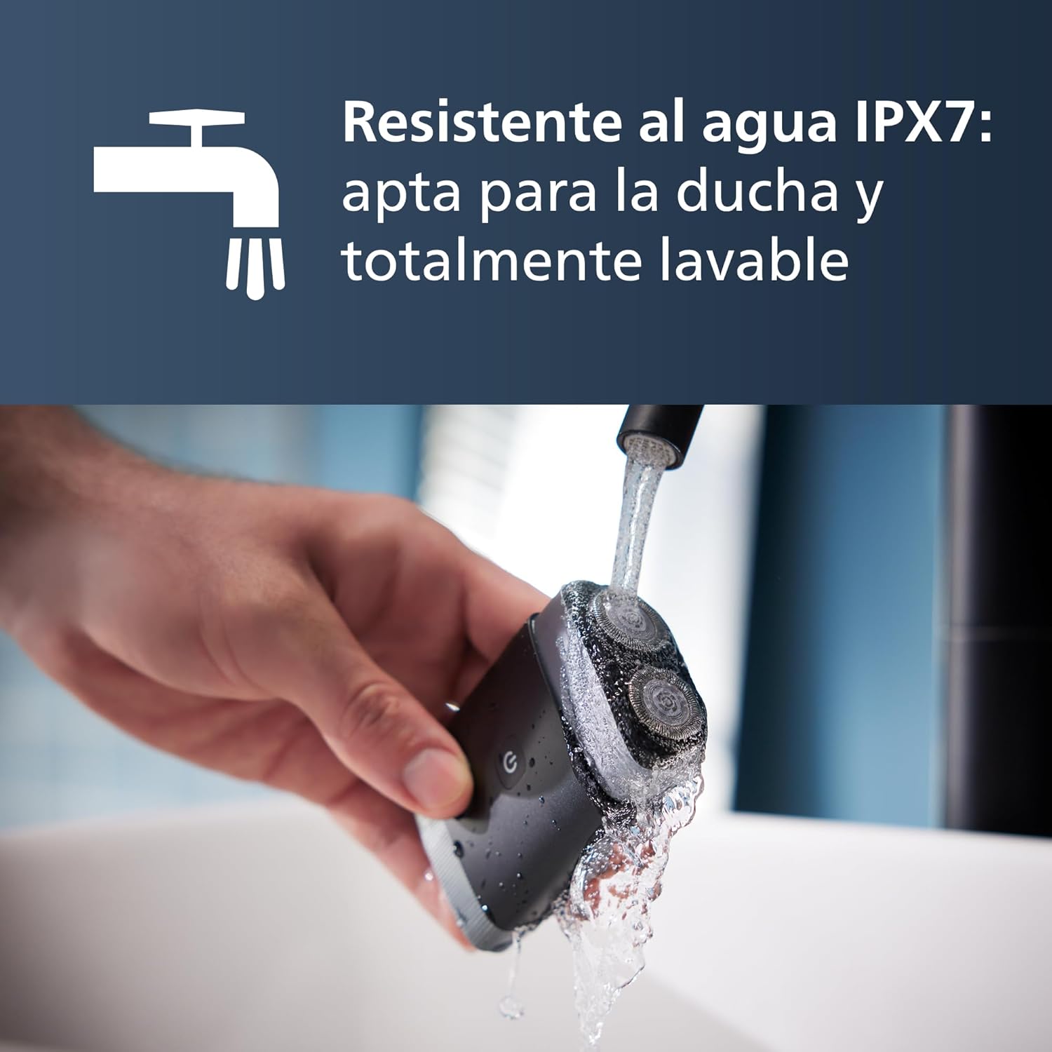 Máquina de Barbear Compacta Philips PQ888/06 com Bateria e 2 Acessórios - Imagem 8