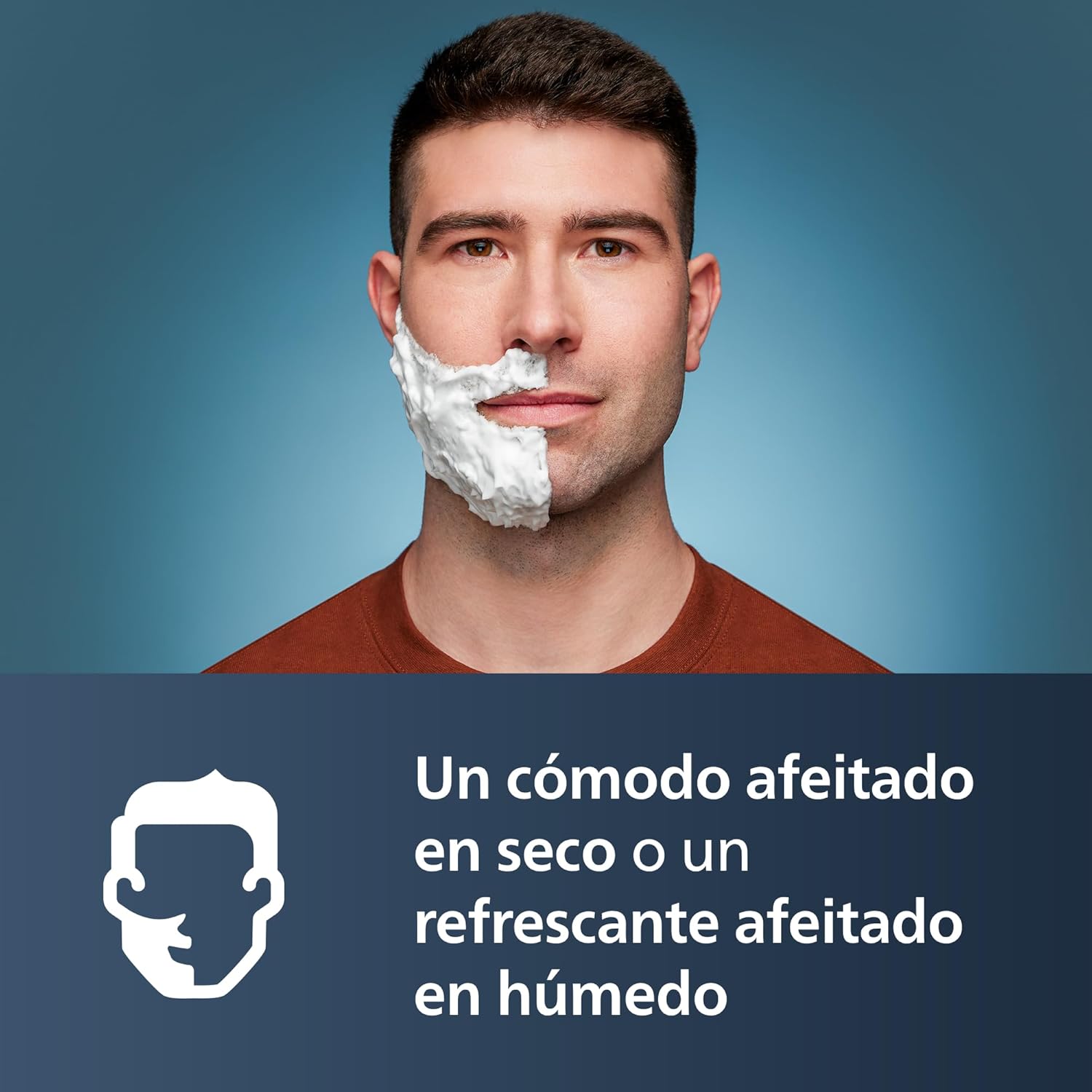 Máquina de Barbear Compacta Philips PQ888/06 com Bateria e 2 Acessórios - Imagem 7