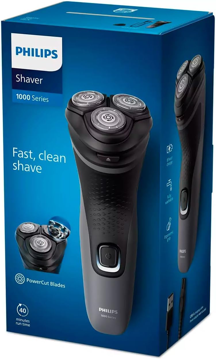 Máquina de Barbear Philips Shaver Series 1000 S1142/00 / com Bateria / 1 Acessório - Imagem 5