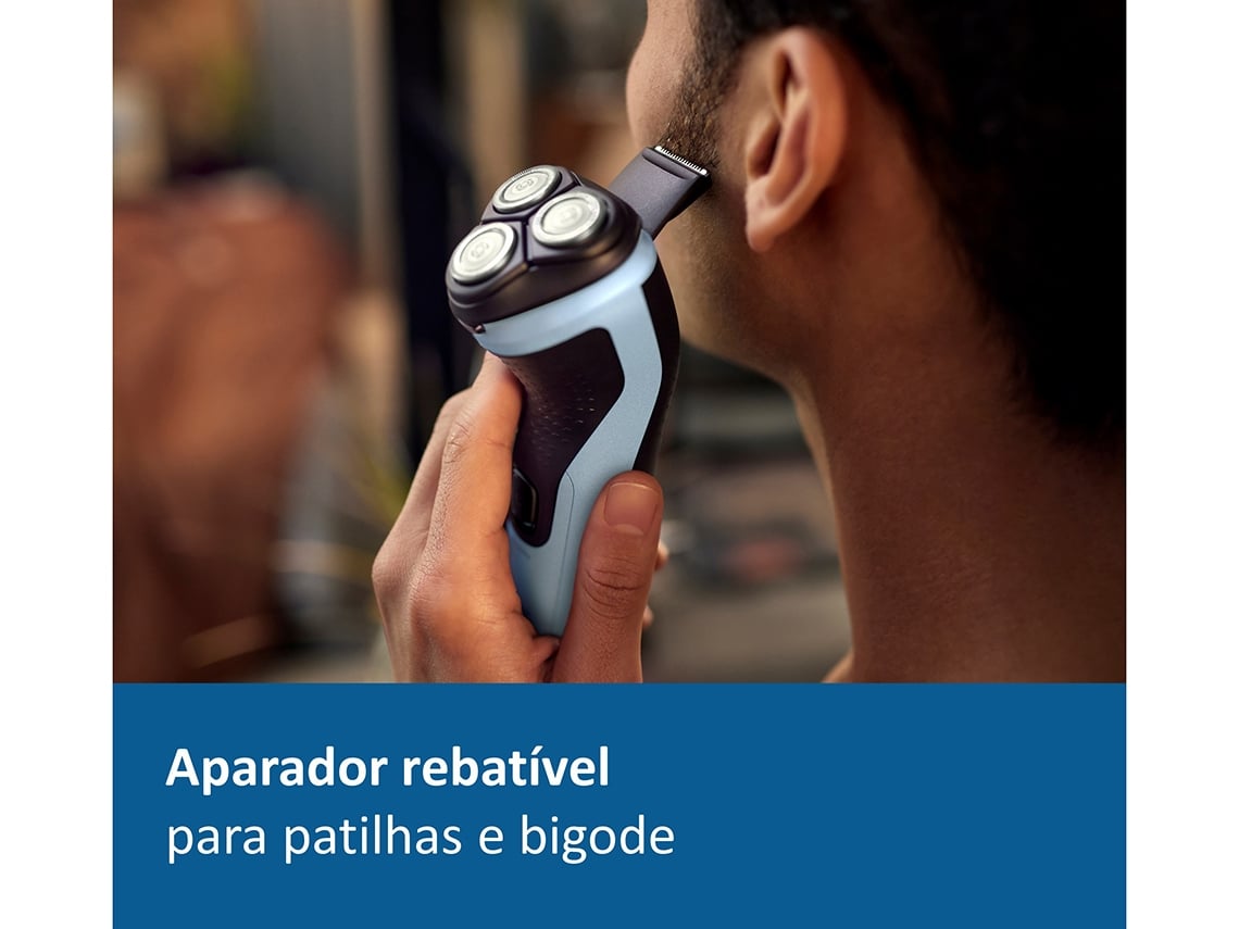 Máquina de Barbear Philips Shaver Series 3000X X3003/00/ com Bateria/ 2 Acessórios - Imagem 7