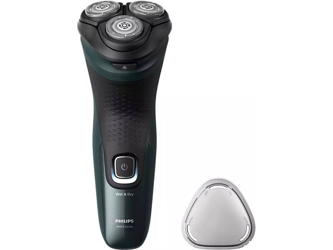 Máquina de Barbear Philips Shaver Series 3000X X3052/ com Bateria/ 2 Acessórios