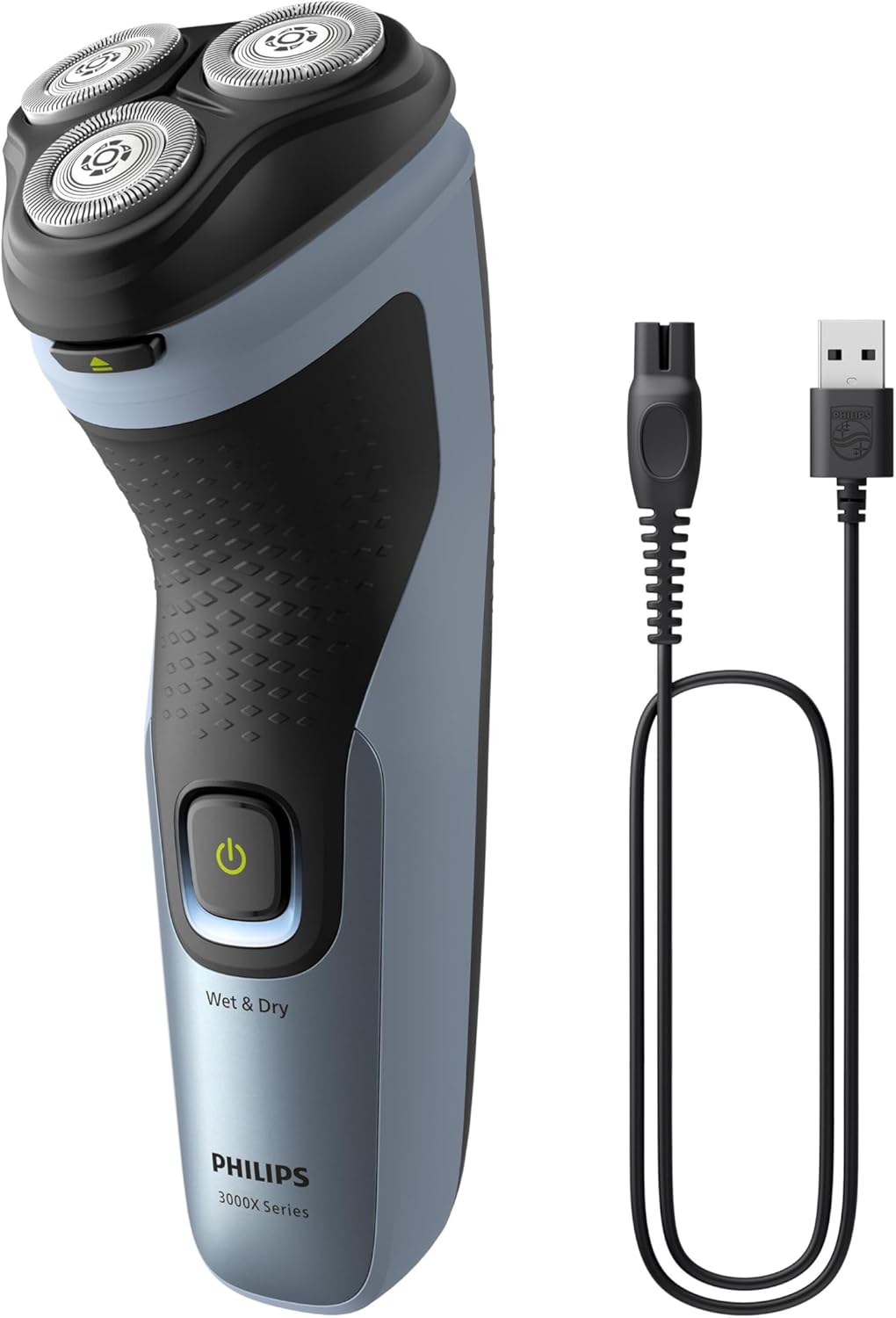 Máquina de barbear Philips Shaver Series 3000X X3063/ com Bateria/ 2 Acessórios - Imagem 2