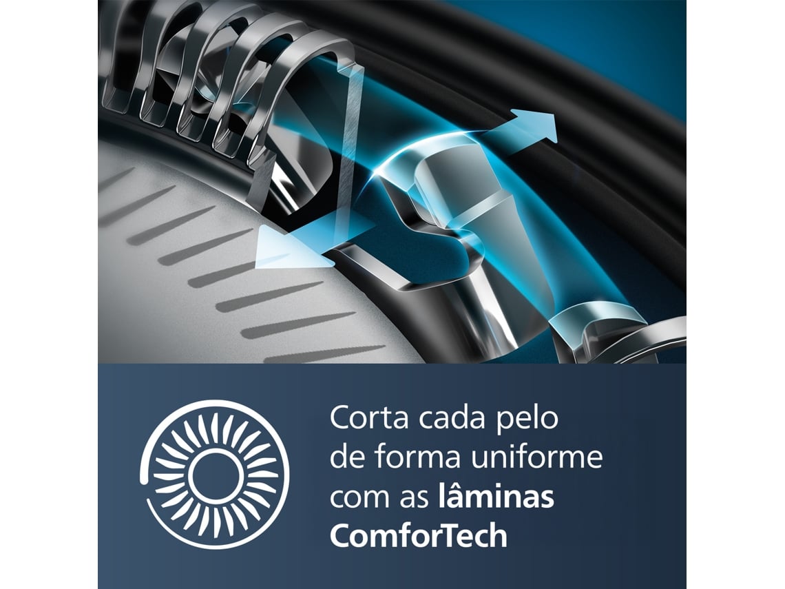 Máquina de Barbear Philips Shaver Series 5000 S5466/17/ com Bateria / 2 Acessórios - Imagem 4
