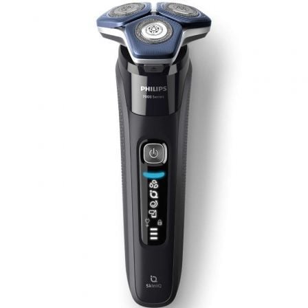 Máquina de Barbear Philips Shaver Series 7000 S7886/35 SkinIQ SteelPrecision Recarregável + 2 Acessórios - Imagem 2