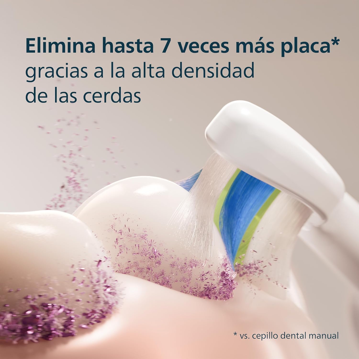 Cabeças de Substituição Philips Sonicare HX6062/87 Pack 2 Unidades Branqueamento Cerdas em Diamante Branco - Imagem 4