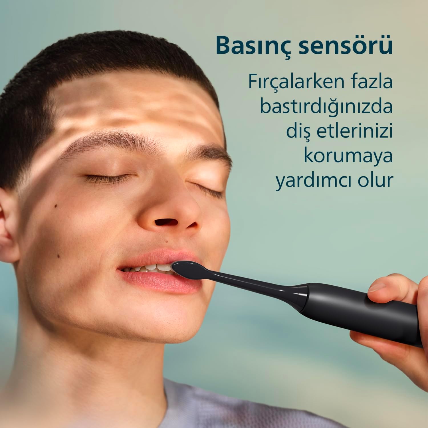 Escova de Dentes Elétrica Philips Sonicare 3100 Series HX4033/32 Tecnologia Sónica 3 Intensidades Sensor de Pressão - Imagem 4