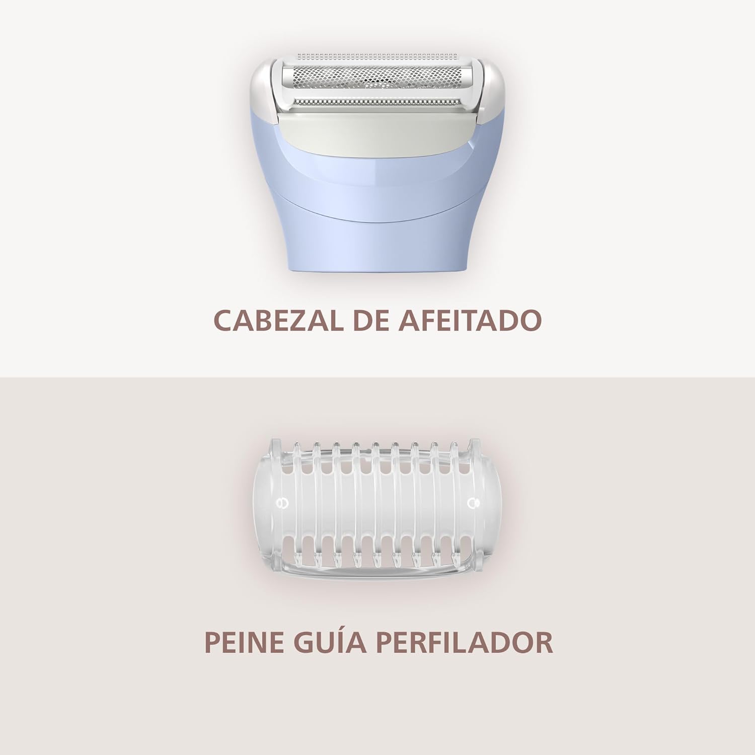 Depiladora Feminina Philips Lady Shaver Series 6000 BRL127/00 Wet & Dry 4 Acessórios Autonomia 80min Branca - Imagem 7
