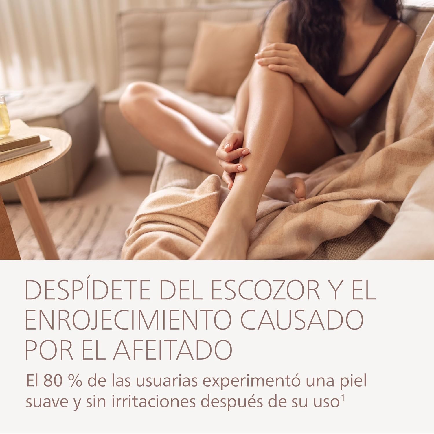Depiladora Feminina Philips Lady Shaver Series 6000 BRL127/00 Wet & Dry 4 Acessórios Autonomia 80min Branca - Imagem 2