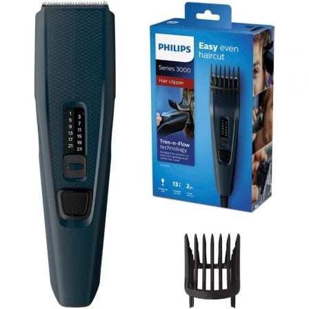 Cortador de Cabelo Philips HC3505/15/ com Cabo/ 2 Acessórios - Imagem 3