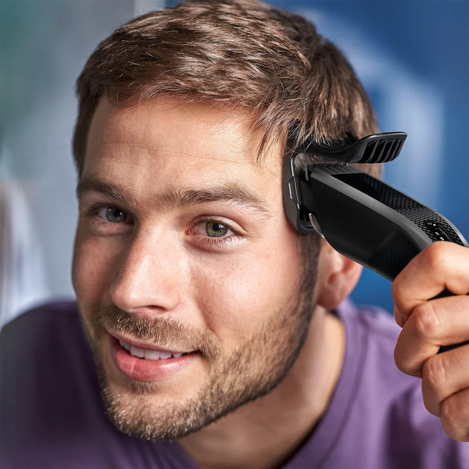 Máquina de Cortar Cabelo Philips Hairclipper Series 3000 HC3525/15/ com Fio/ com Bateria/ 2 Acessórios - Imagem 3