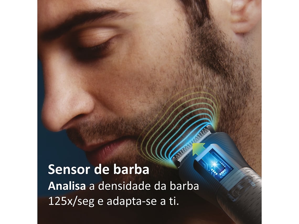 Aparador de Pelo Multigroom Série 5000 Philips MG5940 com Bateria/ 12 Acessórios - Imagem 4