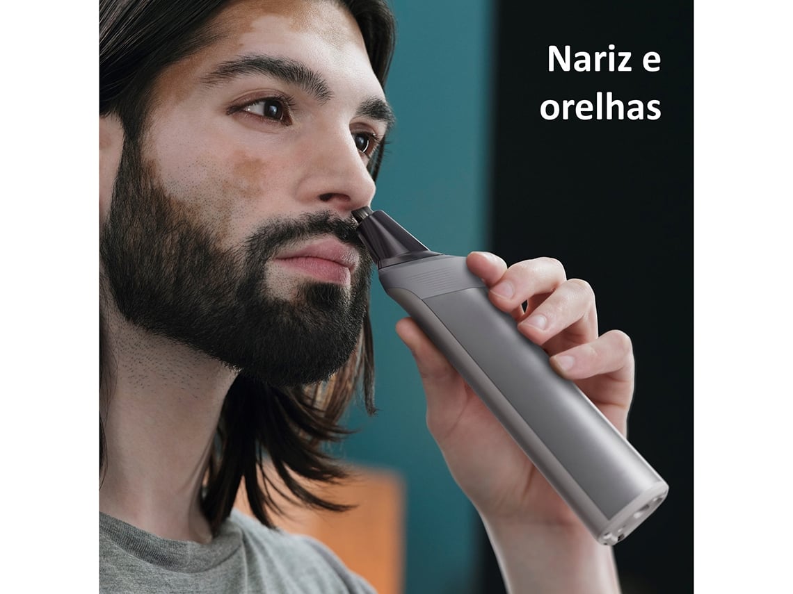 Aparador de Pelo Multigroom Série 5000 Philips MG5940 com Bateria/ 12 Acessórios - Imagem 3