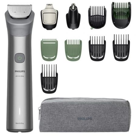 Aparador de Pelo Tudo-em-um Philips Série 5000 MG5941/ com Bateria/ 11 Acessórios