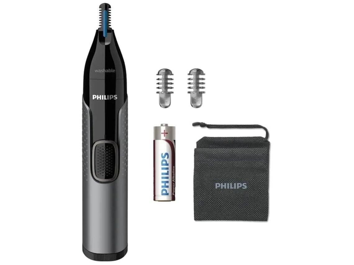 Perfilador Philips Nose Trimmer 3650 Série 3000/ a Pilhas/ 3 Acessórios - Imagem 3