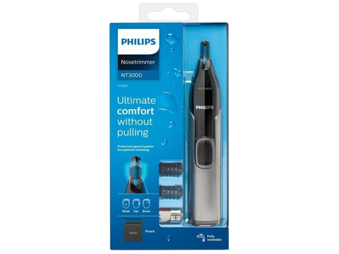 Perfilador Philips Nose Trimmer 3650 Série 3000/ a Pilhas/ 3 Acessórios - Imagem 5