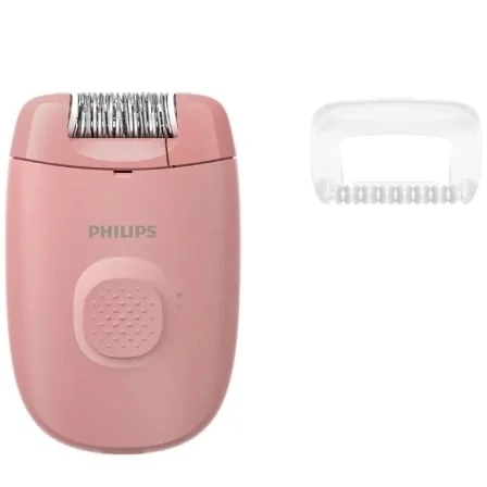 Depiladora Philips Series 2000 BRE227 com Fio e Adaptador de Massagem Branco