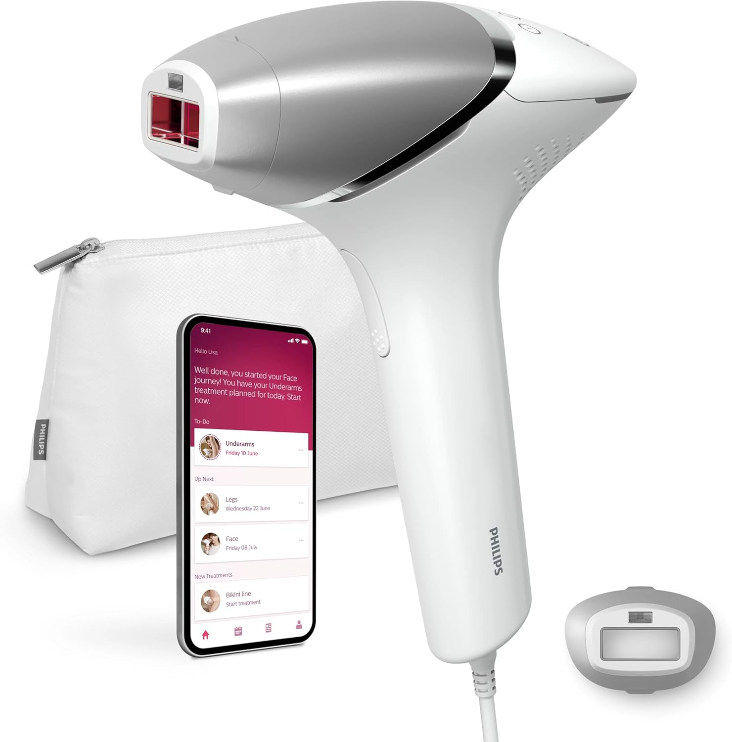 Depiladora IPL Philips Lumea Série 8000 Prestige com Fio e 3 Acessórios