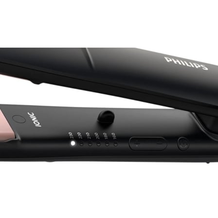 Alisador de Cabelo Philips StraightCare Essential BHS378 ThermoProtect Iónico Placas Queratina 160°C-230°C Preto - Imagem 2