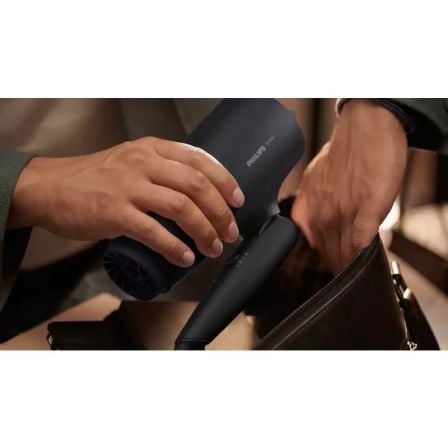 Secador de Cabelo Philips 3000 Series BHD308/10 1600W Pega Dobrável ThermoProtect Preto - Imagem 4