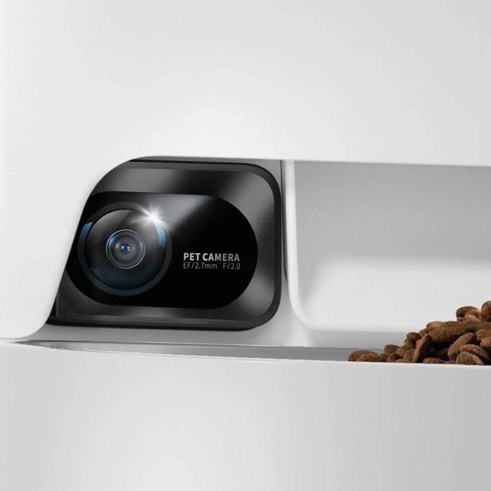 Alimentador Inteligente PETKIT YumShare Dual-Hopper Câmara HD 1080P Wi-Fi 5L Visão Noturna Áudio Bidirecional - Imagem 5