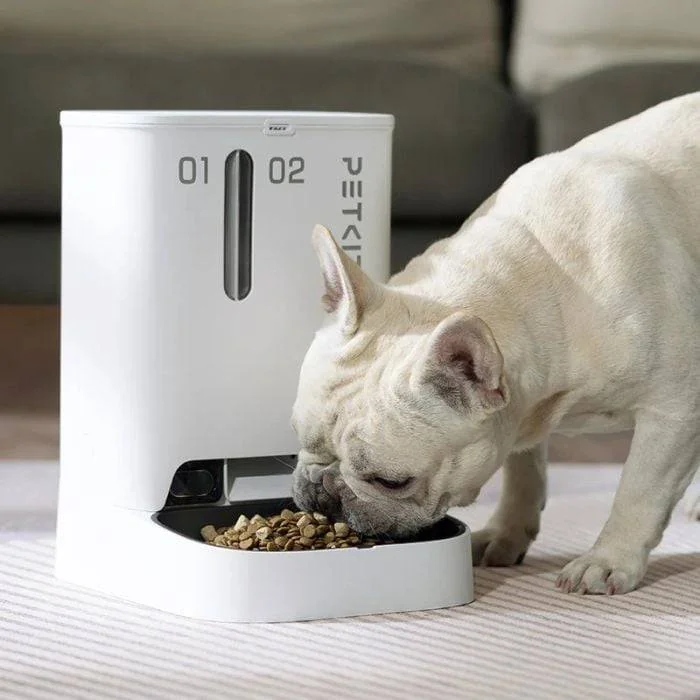 Alimentador Inteligente PETKIT YumShare Dual-Hopper Câmara HD 1080P Wi-Fi 5L Visão Noturna Áudio Bidirecional - Imagem 9