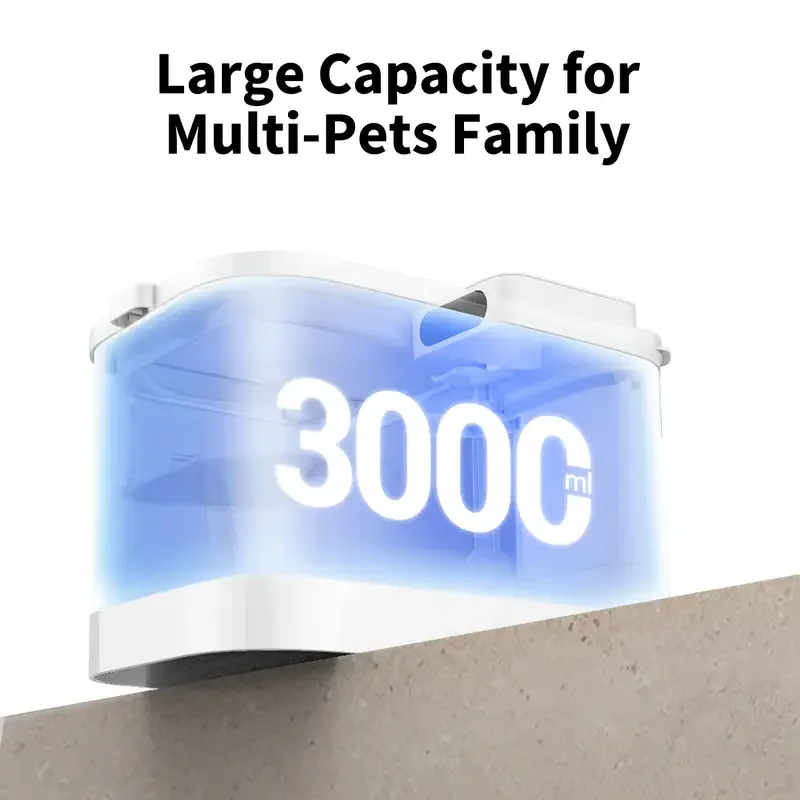 Fonte de Água Inteligente PETKIT EverSweet Max 2 UVC 3L Wireless Controlo por App Inox - Imagem 10