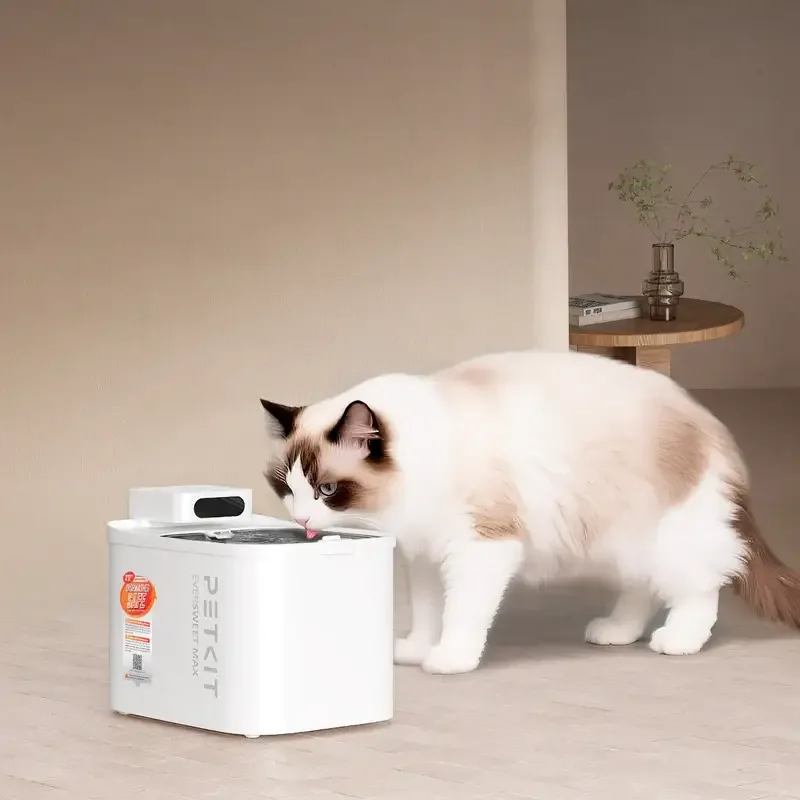 Fonte de Água Inteligente PETKIT EverSweet Max 2 UVC 3L Wireless Controlo por App Inox - Imagem 2