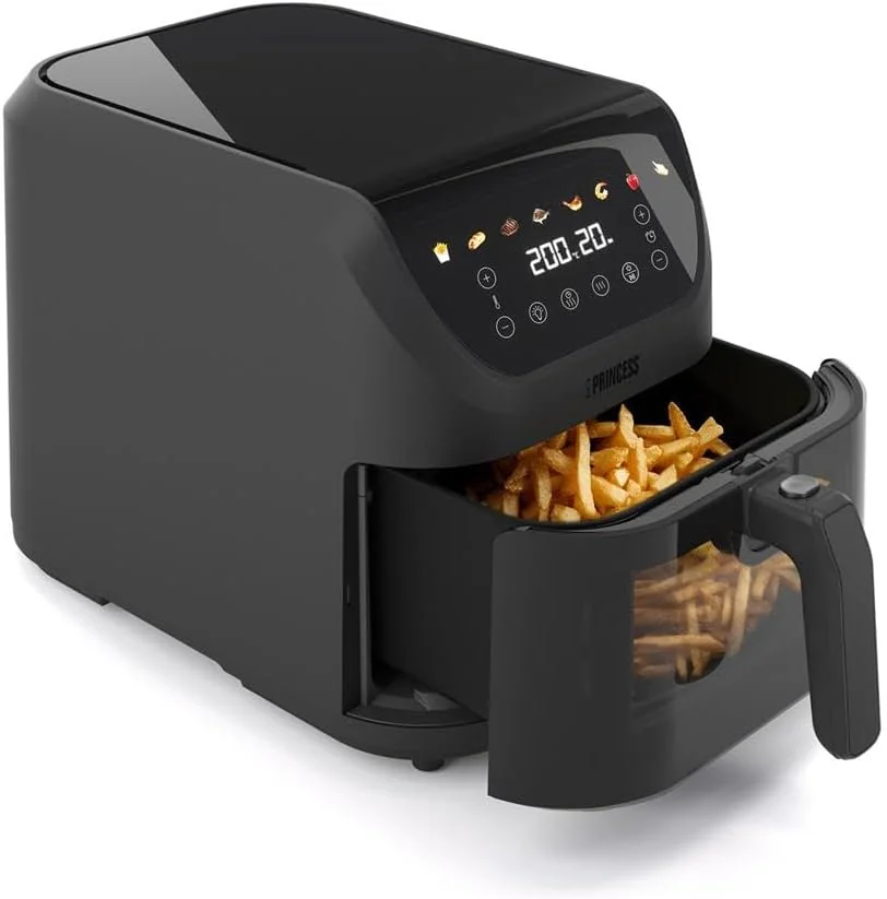 Fritadeira sem Óleo Princess SlimFry 182476 8L 2000W com Janela de Visualização e Visor Digital - Imagem 3