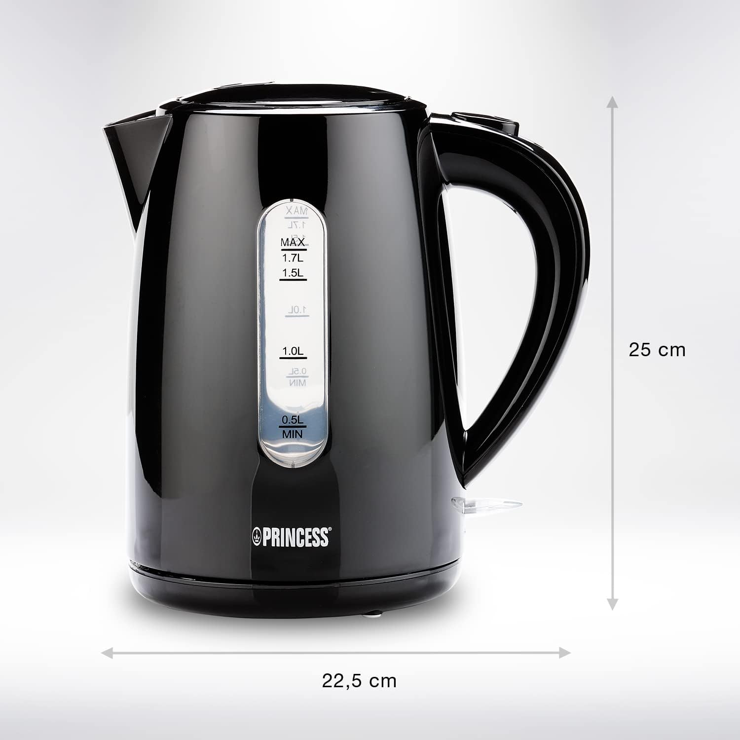 Chaleira Elétrica Princess 236017 Black Style / 2200W / Capacidade 1.7L - Imagem 3