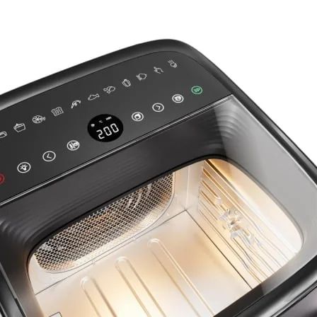 Forno Airfryer Princess 182494 1800W 12.6L 12 Programas Janelas de Visão e Função Desidratação Preto - Imagem 3