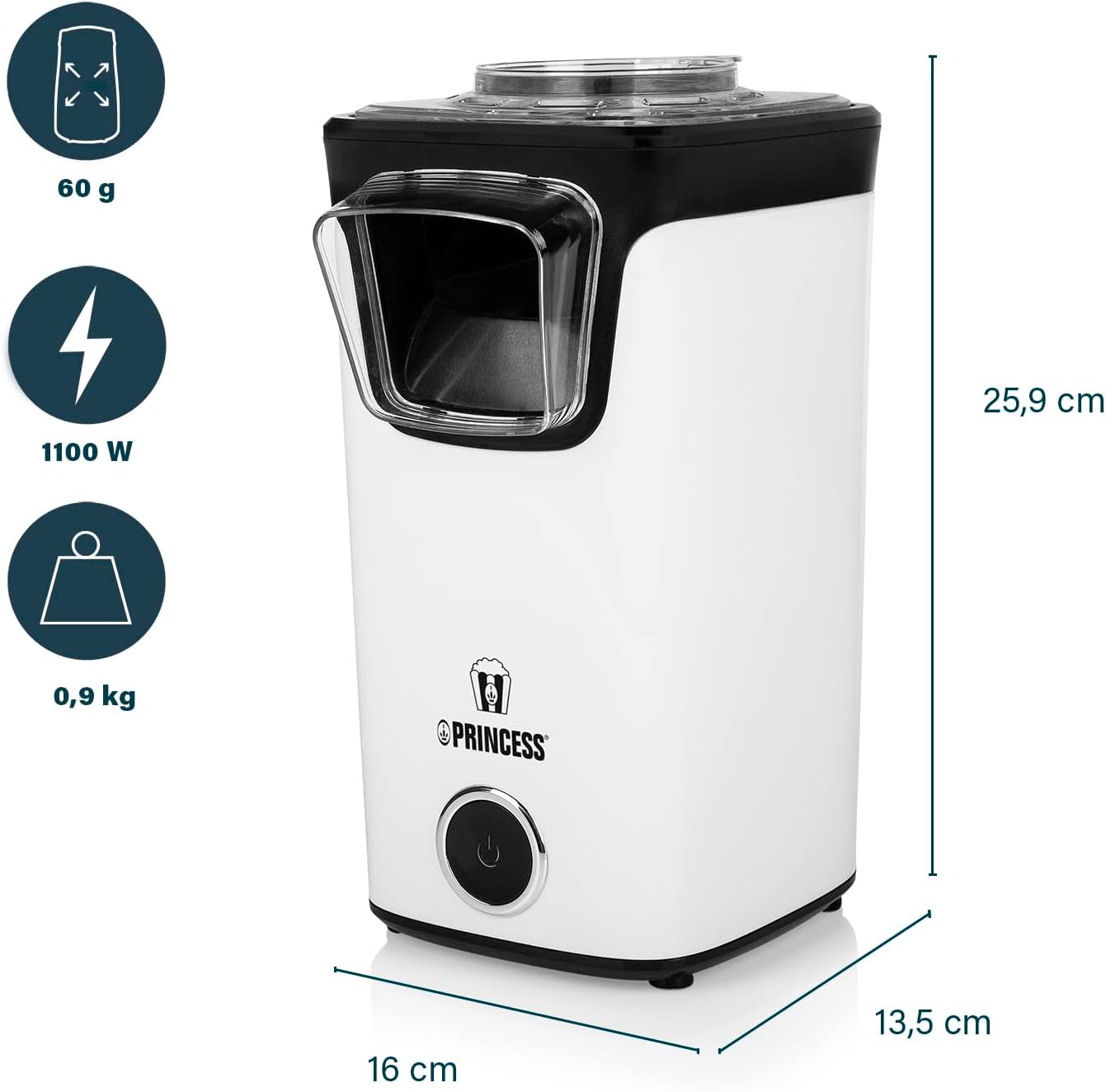 Pipocas Princess 292986/ 1100W - Imagem 3