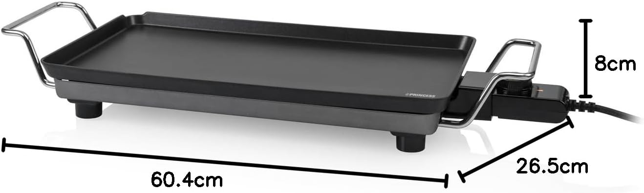 Chapa de Grelhar Princess Table Chef Superior Classic 102240/ 2500W/ Tamanho 460*260mm - Imagem 8