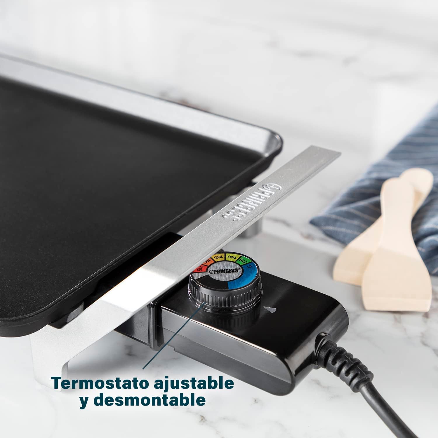 Placa de Grelhar Princess Table Chef Premium XL 103110/ 2500W/ Tamanho 460*260mm - Imagem 6