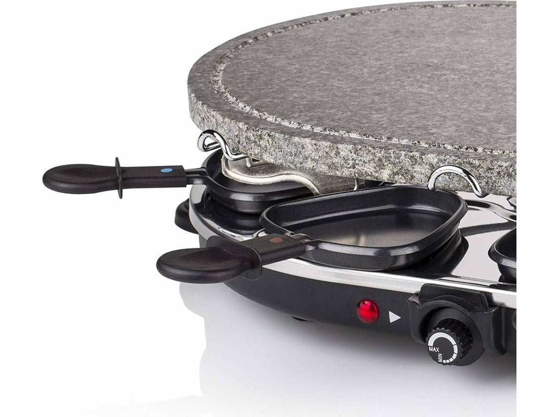 Grelhador Princess Stone 8 Oval & Raclette 162720/ 1200W/ Tamanho 430*300mm - Imagem 4