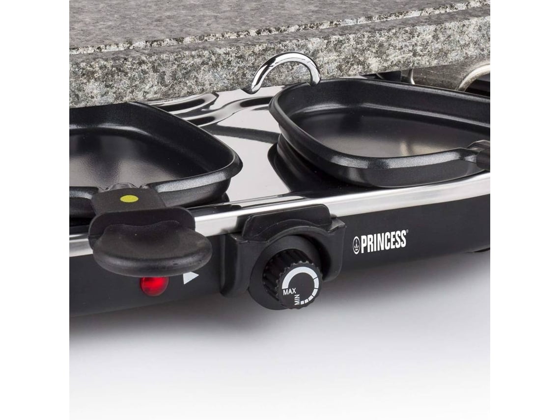 Grelhador Princess Stone 8 Oval & Raclette 162720/ 1200W/ Tamanho 430*300mm - Imagem 3