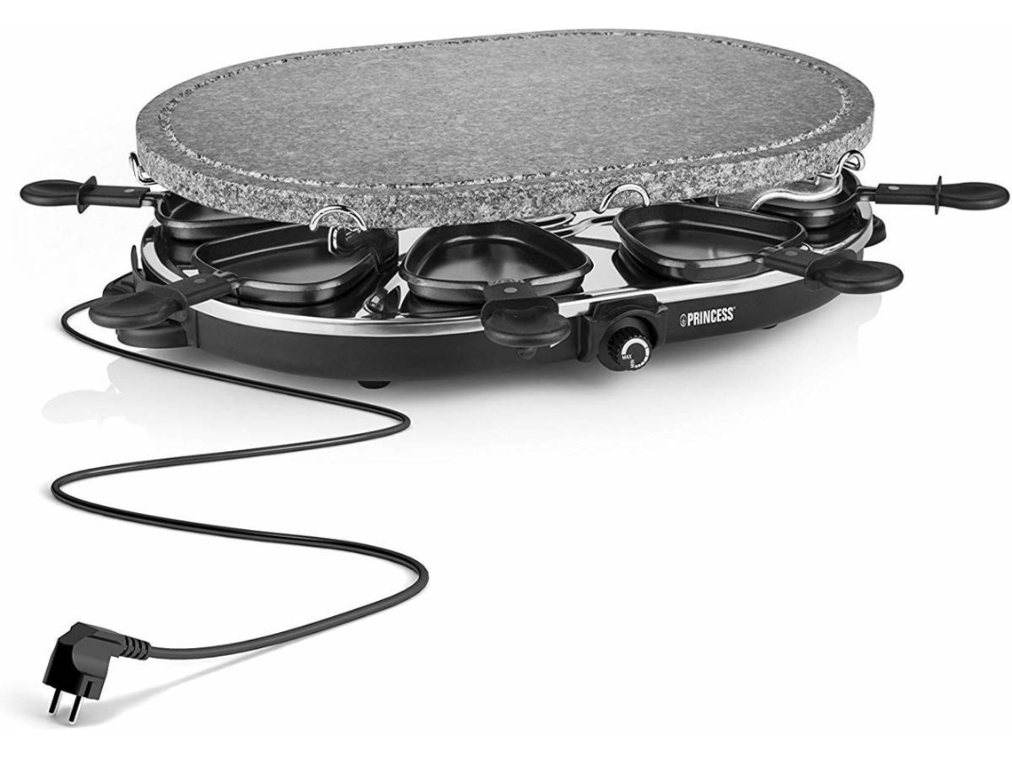 Grelhador Princess Stone 8 Oval & Raclette 162720/ 1200W/ Tamanho 430*300mm - Imagem 5