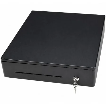 Gaveta de Dinheiro PREMIER 330 LC-B Automática 33x36cm 4 Notas 8 Moedas RJ12 12V Preto