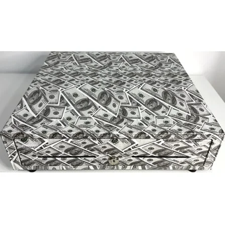 Gaveta de Dinheiro Premier 410 HQ-US 41x41cm 4 Notas 8 Moedas RJ12 24V Preto