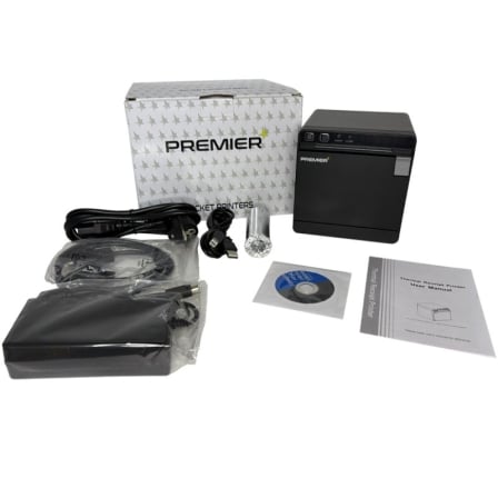Impressora de Talões Térmica Premier ITP-Front II 80mm 230mm/s USB Serial Ethernet Wi-Fi Preto - Imagem 5