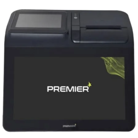 Terminal TPV Premier KT-116 W 11.6" Táctil Intel N97 8GB 128GB SSD Impressora 80mm WiFi Preto