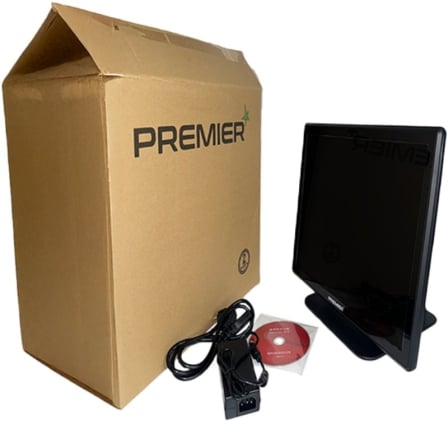 Terminal TPV PREMIER KT-97 Intel J6412 8GB 128GB SSD 17" Tátil Win11 IoT Preto - Imagem 5