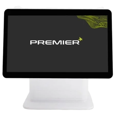 Terminal TPV Kiosk Premier KT-Kiosk A 15.6" Tátil RK3568 4GB 32GB Android 11 Impressora 80mm Leitor 2D Branco