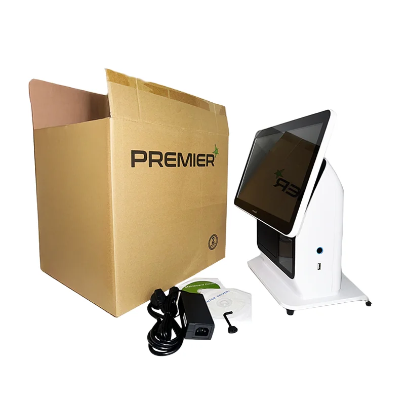 TPV Kiosk PREMIER KT-Kiosk W Intel N97 8GB 128GB SSD 15.6" Táctil Impressora 80mm Leitor 2D Win11 IoT Branco - Imagem 4