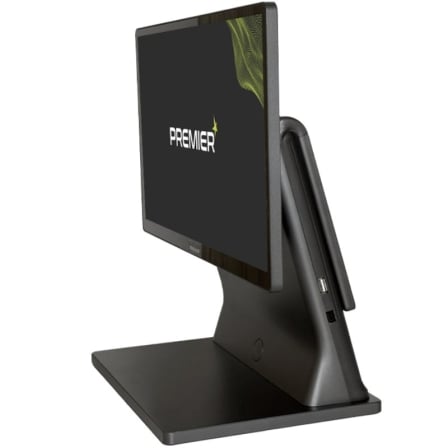 Terminal Ponto de Venda (TPV) Premier Turia W Intel N97 8GB 128GB SSD 15.6" + 10.1" Tátil Cinzento Antracite - Imagem 2