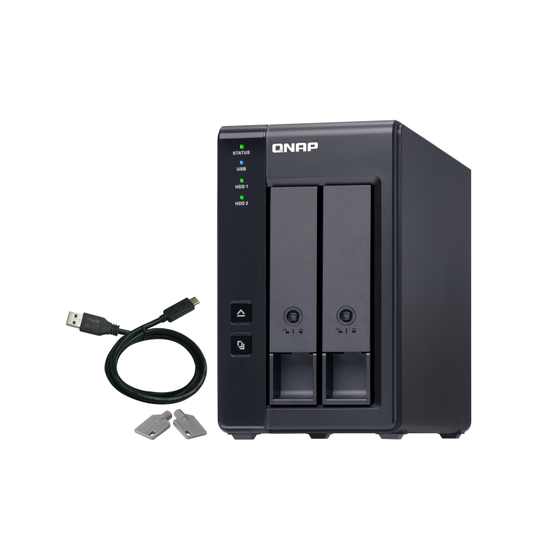 DAS QNAP TR-002/ 2 Baías 3.5"- 2.5"/ Formato Torre - Imagem 6