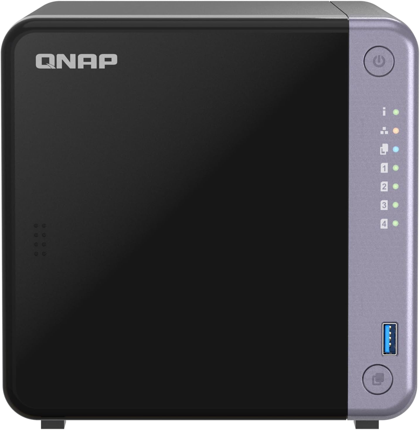 NAS QNAP TS-432X 4 Baías 3.5"/2.5" Quad-Core 2.0GHz 4GB RAM 10GbE SFP+ 2.5GbE Formato Torre
