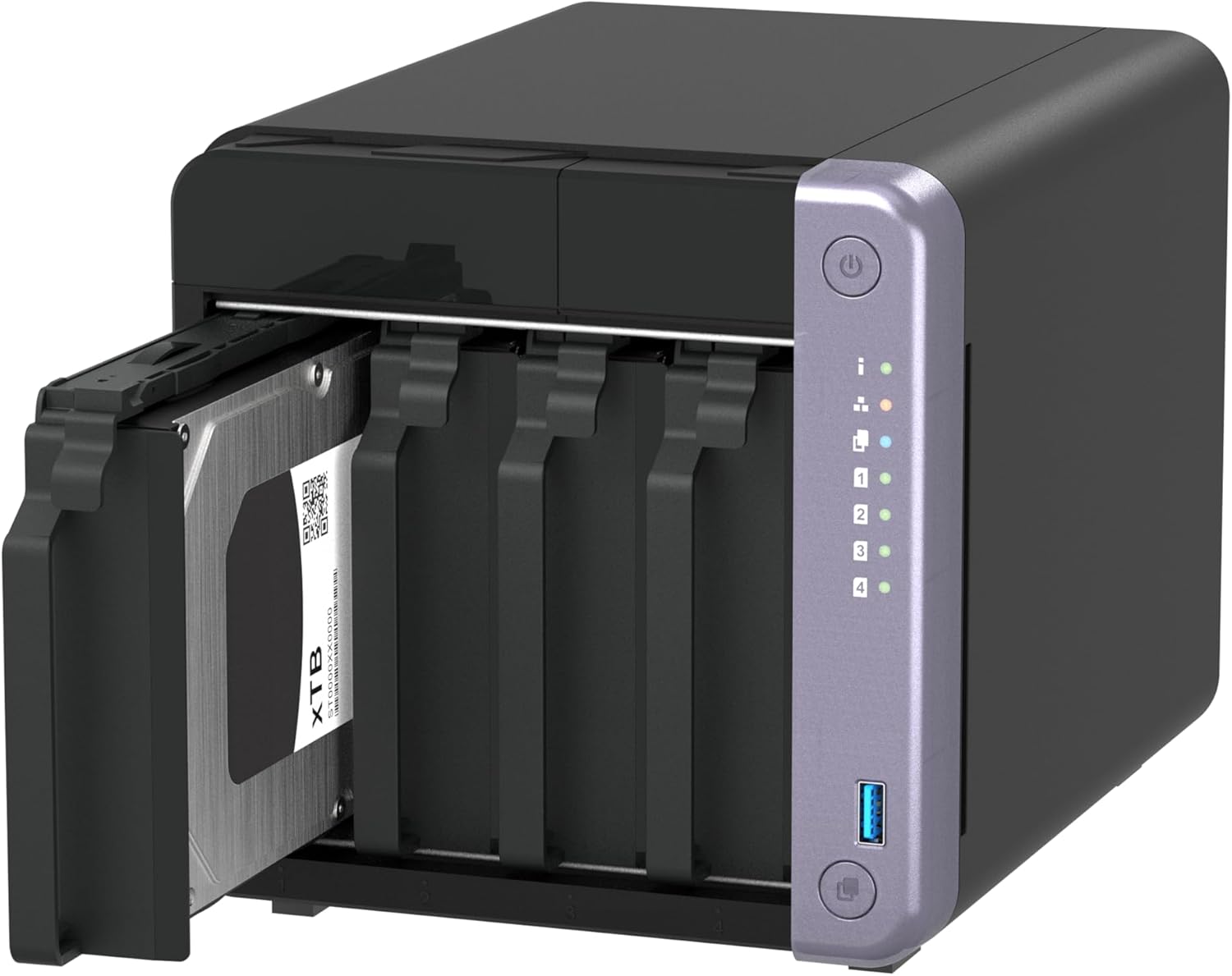 NAS QNAP TS-432X 4 Baías 3.5"/2.5" Quad-Core 2.0GHz 4GB RAM 10GbE SFP+ 2.5GbE Formato Torre - Imagem 8